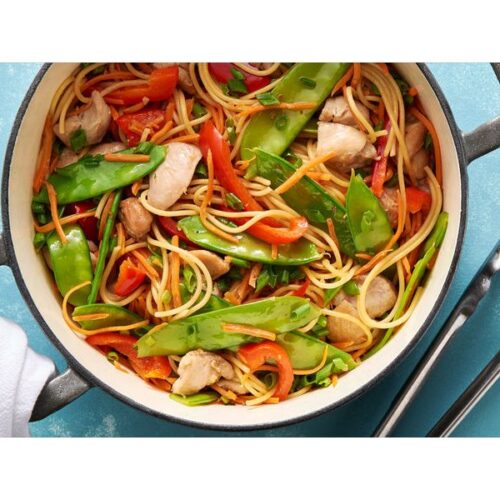 Chicken and Vegetable lo Mein