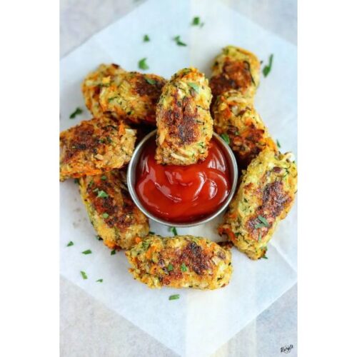 Healthy Spiced Carrot Tots