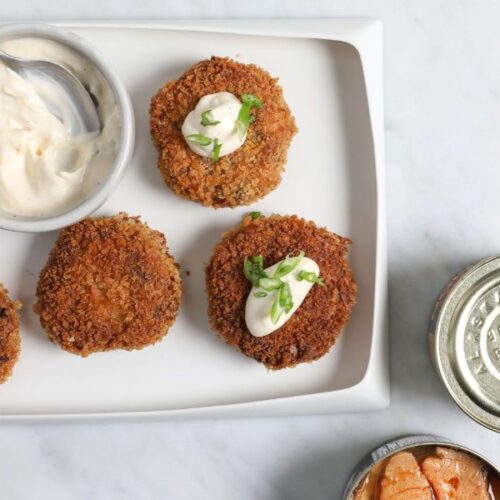 Salmon Croquettes with Chipotle Seasoning