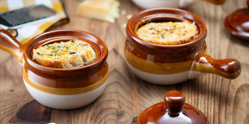 French Onion Soup Bowls With Lids in 2023